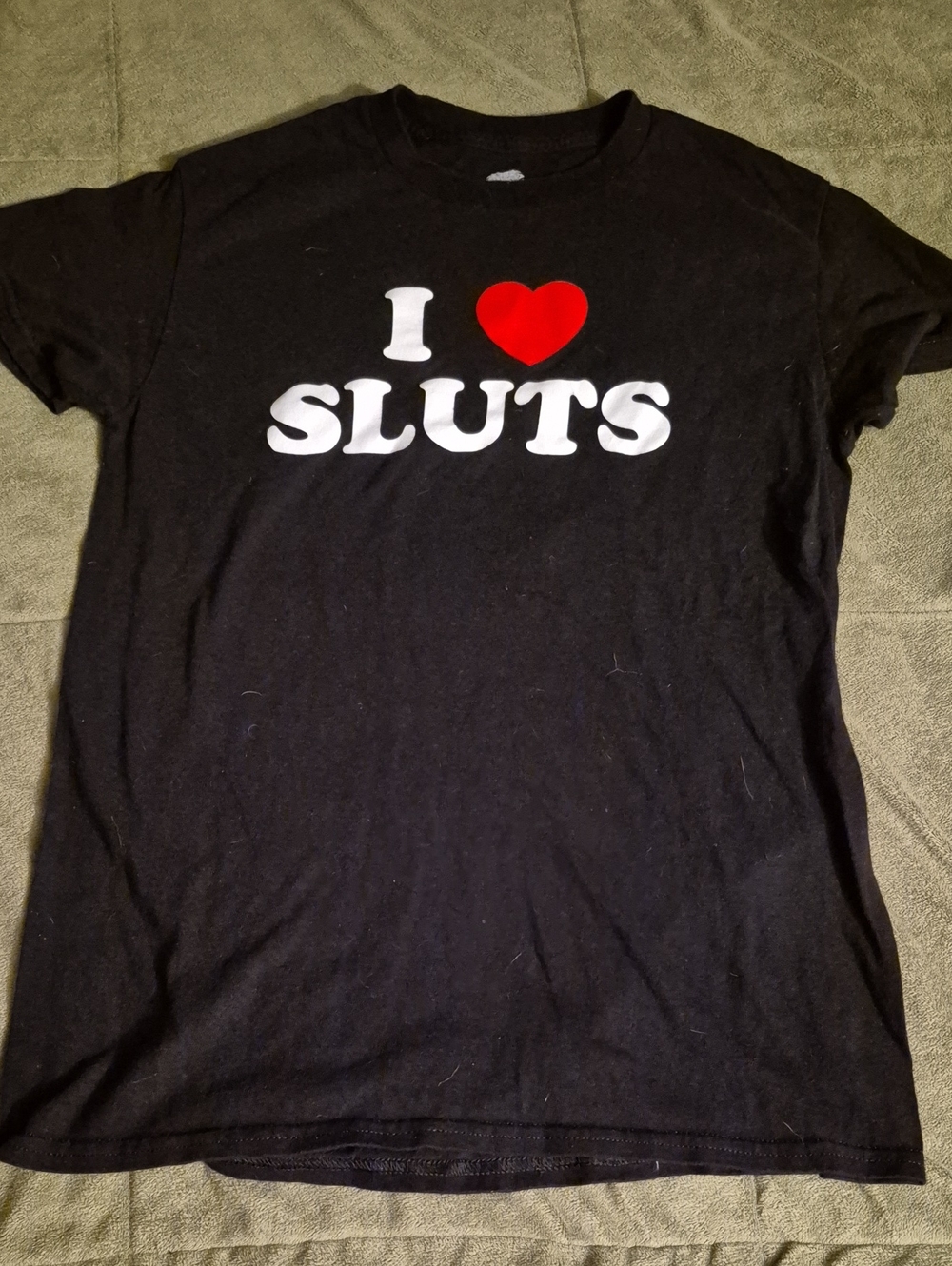 I <3 Sluts T Shirt